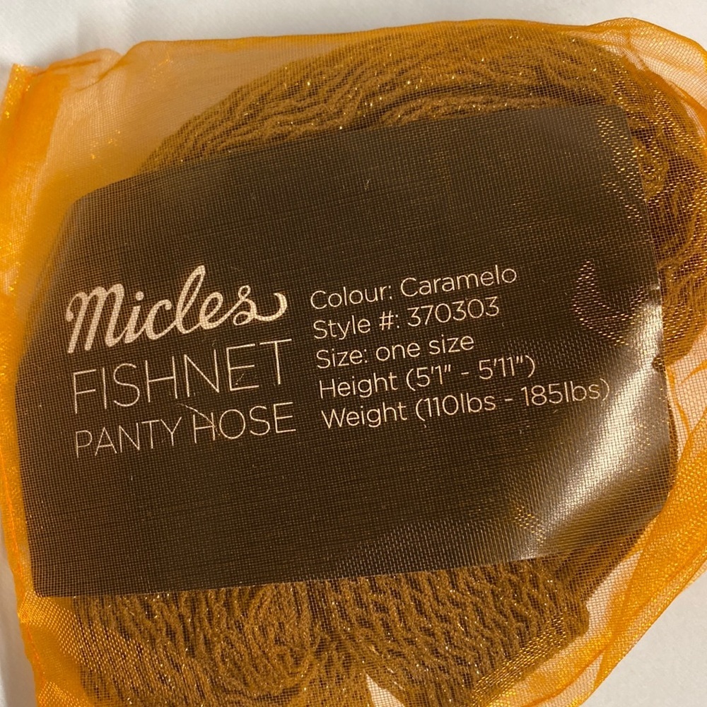 MICLES GLITTER FISHNET PANTYHOSE FOR WOMEN